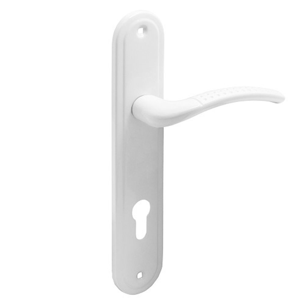 Комплект ручек АЛЛЮР 132-1 85 мм WW белая