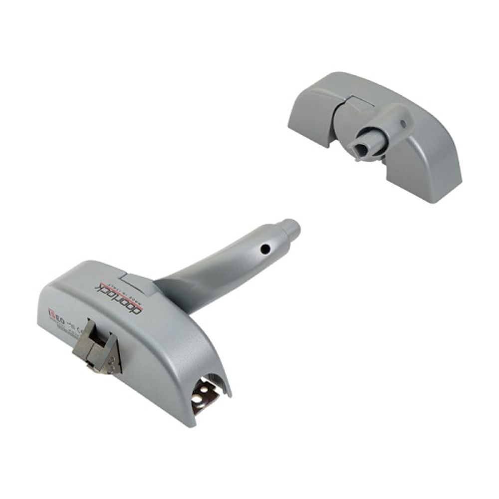 Механизм антипаники DOORLOCK PD900FR, серебристый MG, накладной с защелкой