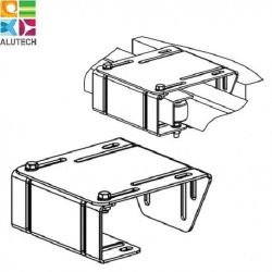 Кронштейн (на 2 поддерживающих ролика с использованием "козырька") SGN.02.719