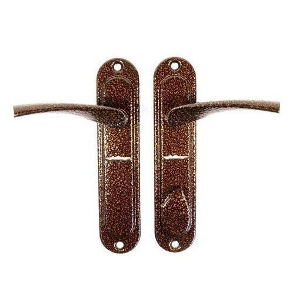 Ручки к замку ЭЛЬБОР 1.06.40,42 (4.642) медь левая