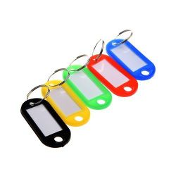 Бирка для ключей разноцветная (50/1000) АЛЛЮР