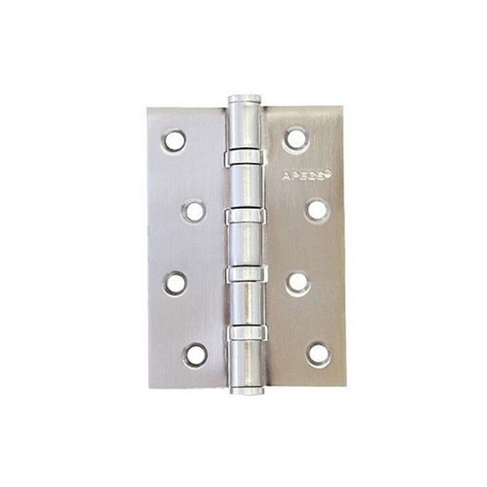 Петля дверная APECS 100x70-B4 Steel CRM мат.хром