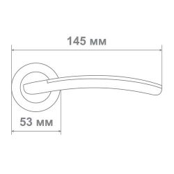 Ручка Медио M5162-21/41 F BN/GP черное золото