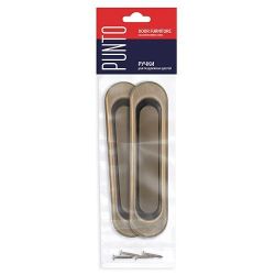 Ручки для раздвижных дверей PUNTO Soft LINE SL-010 AB бронза /38605/