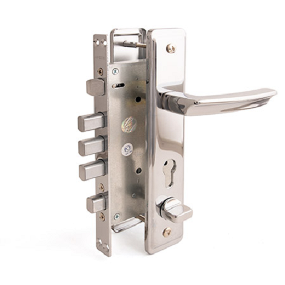 Замок врезной APECS T-05-60/80.2293-A-C-CR-L