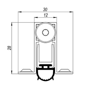 Автоматический порог ARMADILLO EASY CON ALETTE ASAL B4/430 /38541/