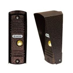 Вызывная видеопанель TANTOS Walle+ (медь) антивандал., цв. модуль высок. разреш., угол 70