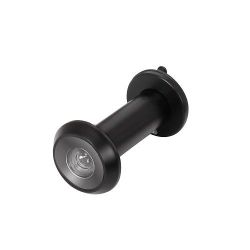 Глазок дверной FUARO DVZ3, 16/200/50x90 BL-24 черный