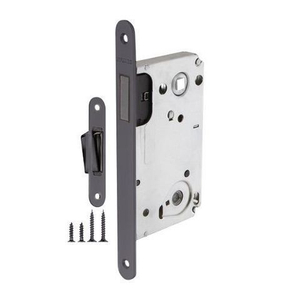 Защёлка врезная магнитная APECS 5300-M-WC GRF графит