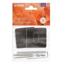 Ручка поворотная FUARO BK6 XM ABL-28 темная медь /40049/