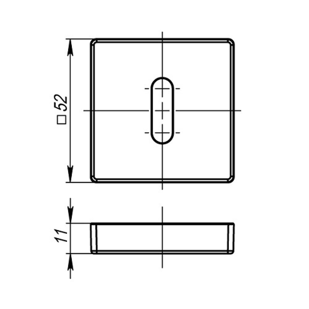 Накладка ARMADILLO NORMAL PS USQ BB-17 корич.бронза /36435/