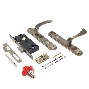 Замок врезной БУЛАТ ЗВ4-1.03.01 Номос бронза