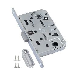 Замок межкомнатный AGB WC MEDIANA POLARIS B06102.50.06.567 (хром) /25597/