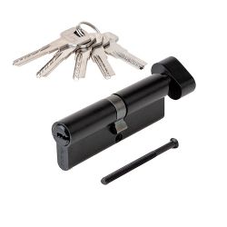 Цилиндровый механизм с вертушкой AVERS ZM-90-C BLM черный 5кл.