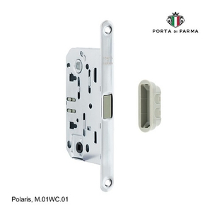 Замок врезной магнитный под фиксатор PORTA DI PARMA Polaris CP хром