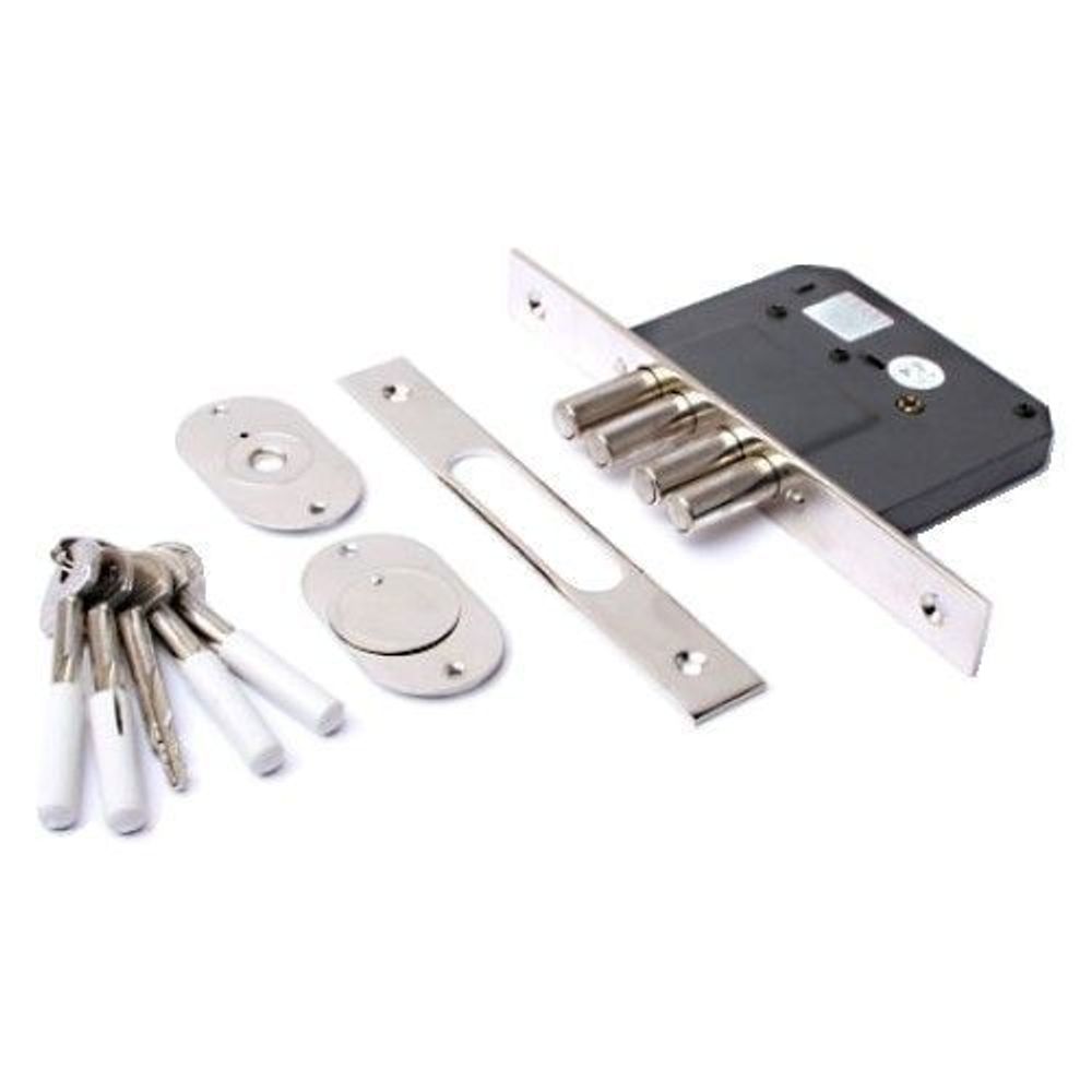 Замок врезной APECS 99-K в полной комплектации