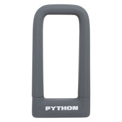 Замок навесной всепогодный АВАНГАРД ПИТОН 626 СЕРЫЙ с креплением на раму (силикон)