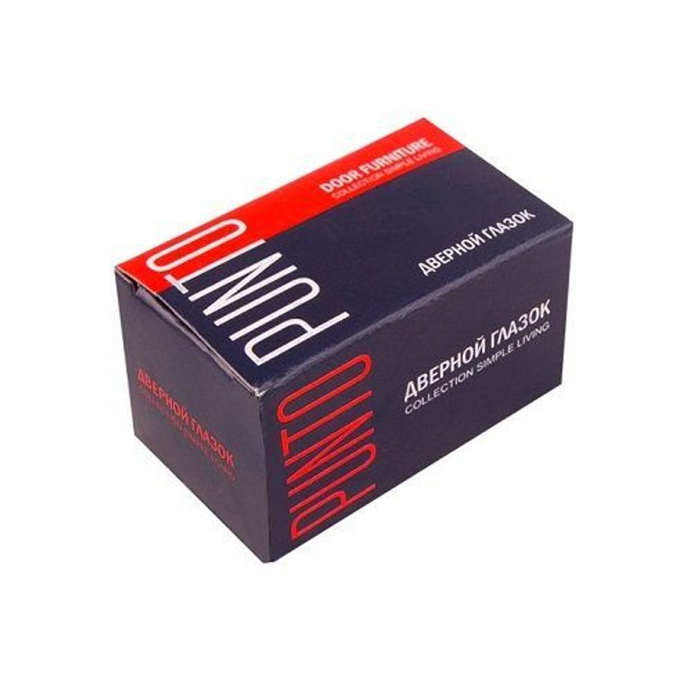 Глазок дверной PUNTO DVP1 16/140/35x60 CP хром /35153/