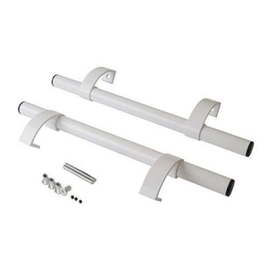 Комплект офисных ручек прямых WDP 500 мм, белый RAL9016