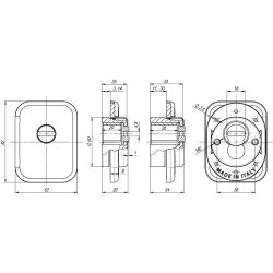Броненакладка ARMADILLO ET/ATC-Protector 1-25(SQ) AB-77 бронза /35643/