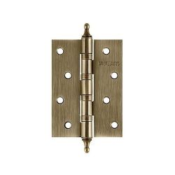 Петля дверная универсальная FUARO 4BB/A/BL 100x75x2,5 AB бронза /30965/ (1 шт)