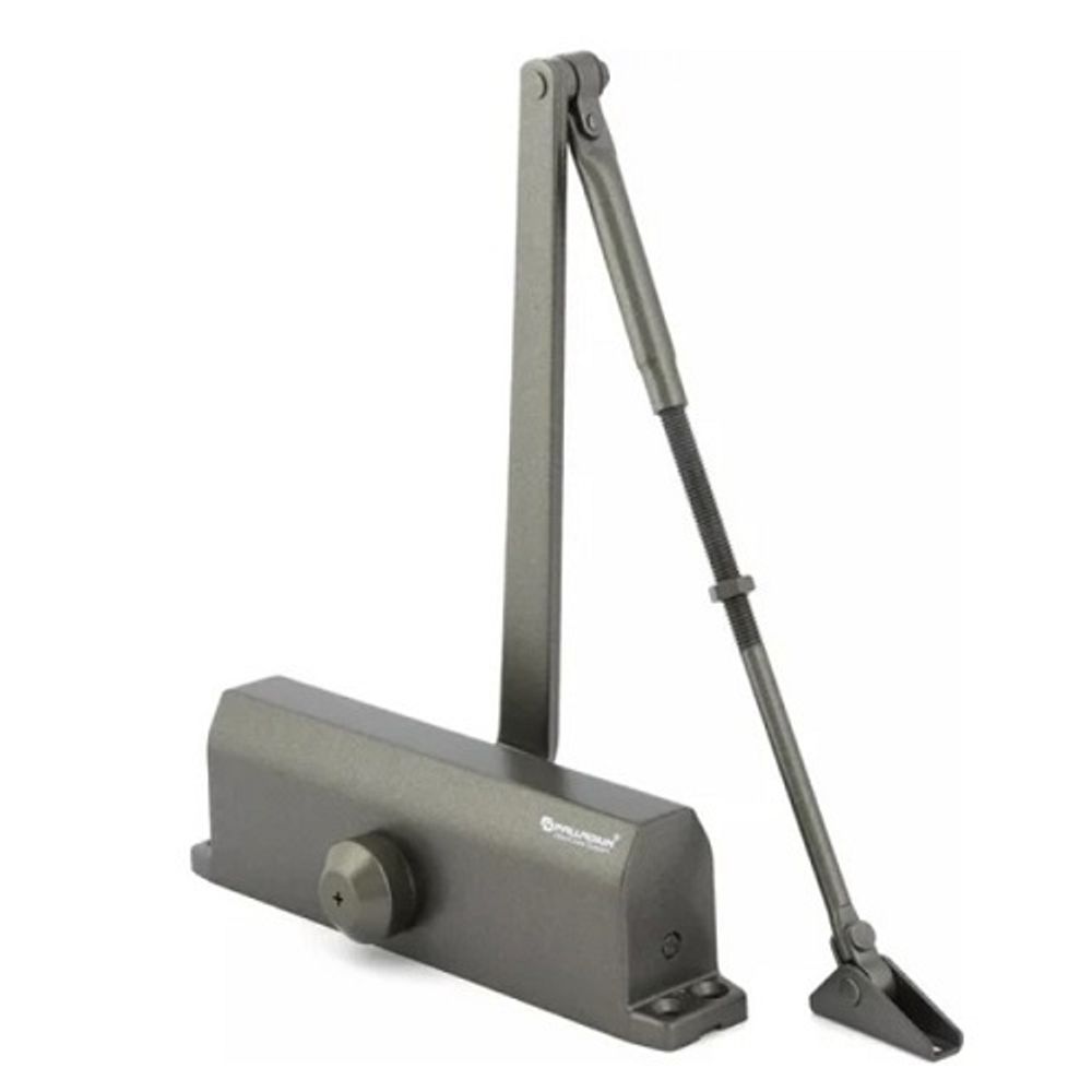 Доводчик дверной PALLADIUM 10120 BC (80-120) BR (коричневый)