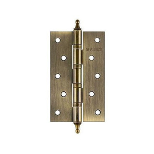 Петля дверная универсальная FUARO 4BB/A/BL 125x75x2,5 AB бронза /30977/ (1 шт)