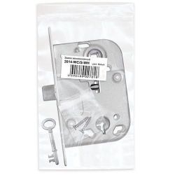 Замок межкомнатный FUARO 2014 WC/S WH белый /38137/