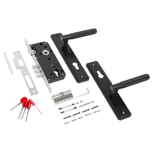 Замок врезной БУЛАТ ЗВ4-3.02.02 ФЕРОНА черный