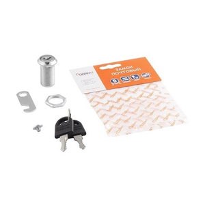 Замок почтовый с прямой планкой 6103 (30мм) хром