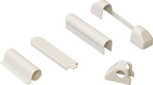 Комплект накладок белый Ral 9016 (5 позиций) ELEMENTIS