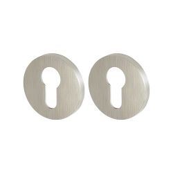 Накладка под цилиндр FUARO ET SLR GM оружейная сталь /60721/