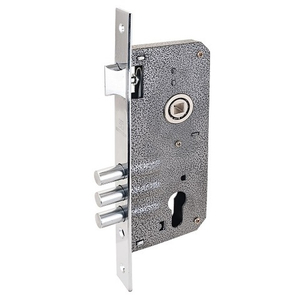 Замок врезной АЛЛЮР 9045-3RB CP хром