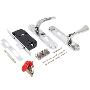 Замок врезной БУЛАТ ЗВ4-1.70.03.04 Номос хром