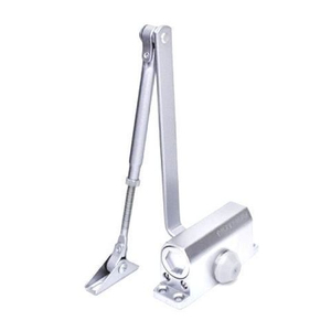 Доводчик дверной NOTEDO DC-090 HO silver серебро (60-130 кг)