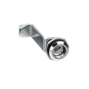 Замок мебельный MS-7055-18-3 N без ключа, ригель изогнут на 50,7мм