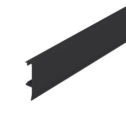 Комплект ARMADILLO Comfort-PRO верх.направ. 80/2,3/2000 и декор.накладка 2м BL (черный) /60539/