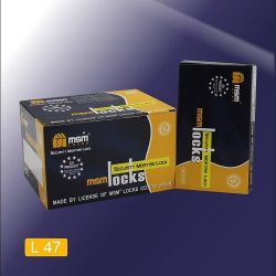 Защелка врезная MSM L47 SB мат.латунь