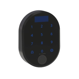 Кодовая панель ARMADILLO с отпечатком пальца CD.B RT01.02 BL черный /43337/