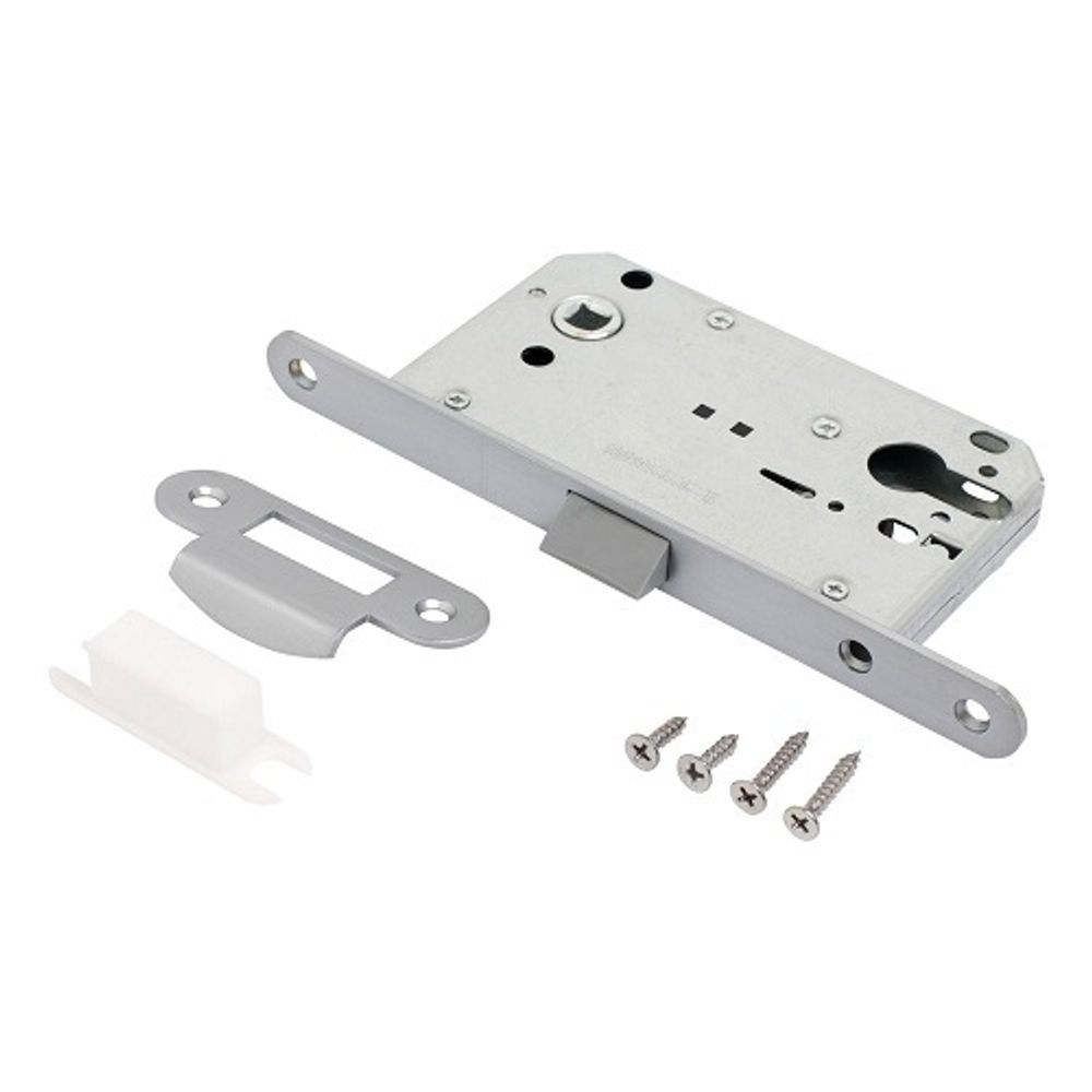 Замок врезной АЛЛЮР АРТ 5300-P SC мат.хром