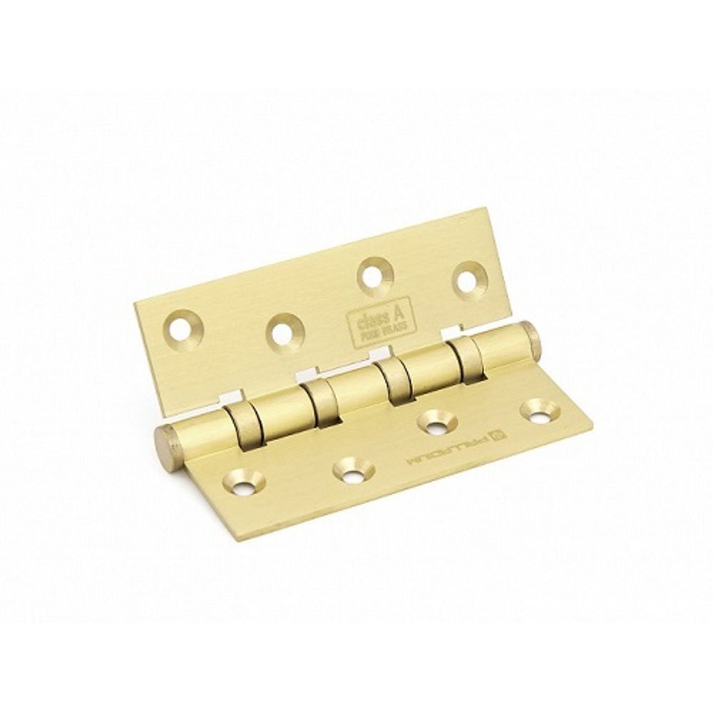 Петля дверная универсальная PALLADIUM 500 C-4 100x75x2,5 SB мат.золото /44895/ (1 шт)