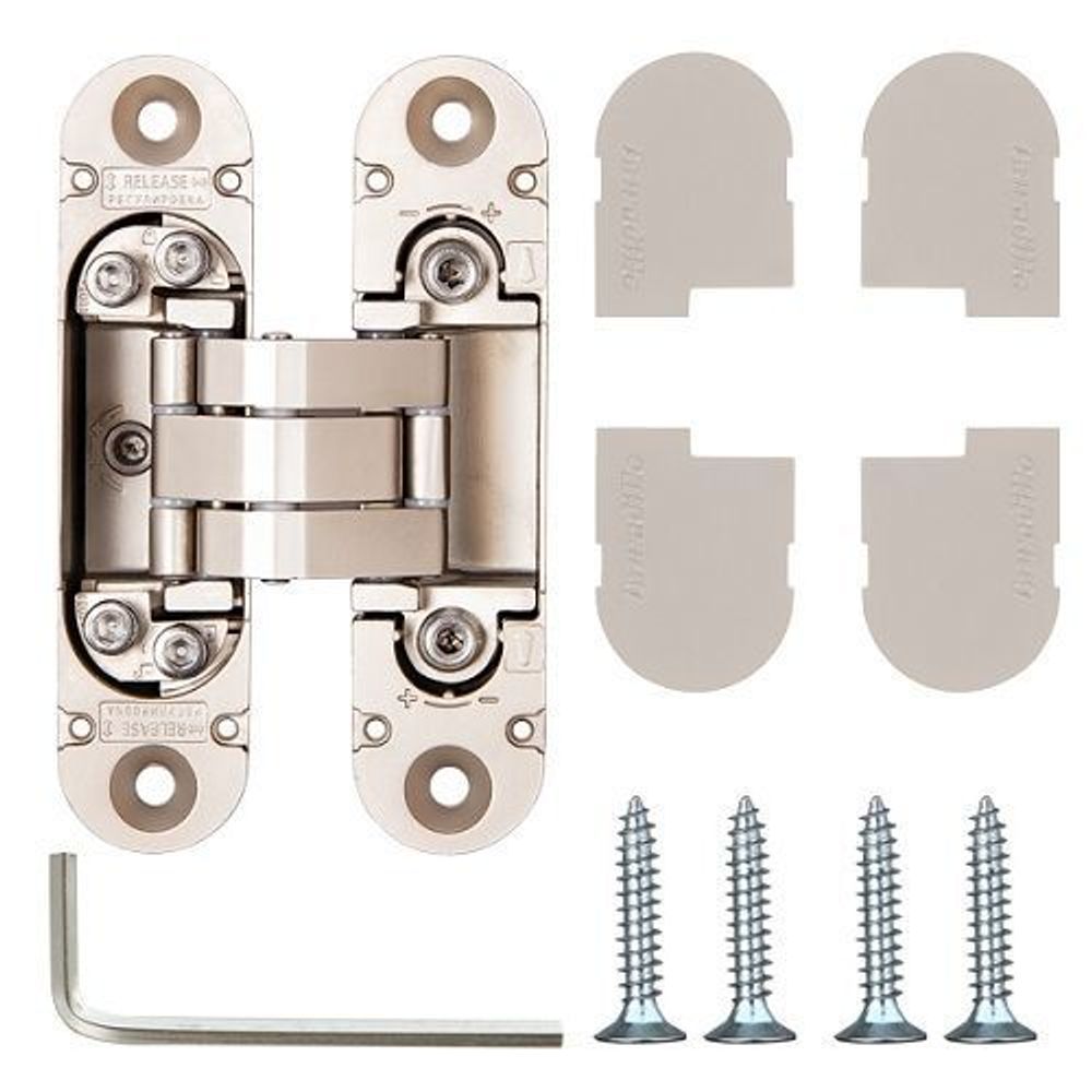 Петля скрытой установки ARMADILLO U3D4000 SN мат.никель /38657/ (1 шт)