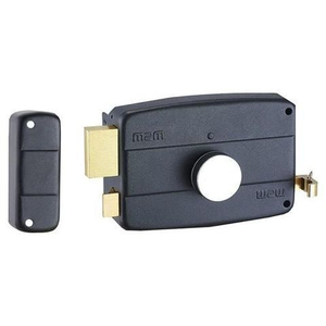 Замок накладной MSM RL 14-B-W BK черный