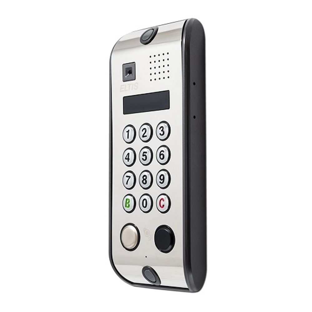 Вызывная видеопанель ELTIS DP5000.B2-KEDC43 (нерж.) блок вызова для домоф. комплексов ELTIS 5000