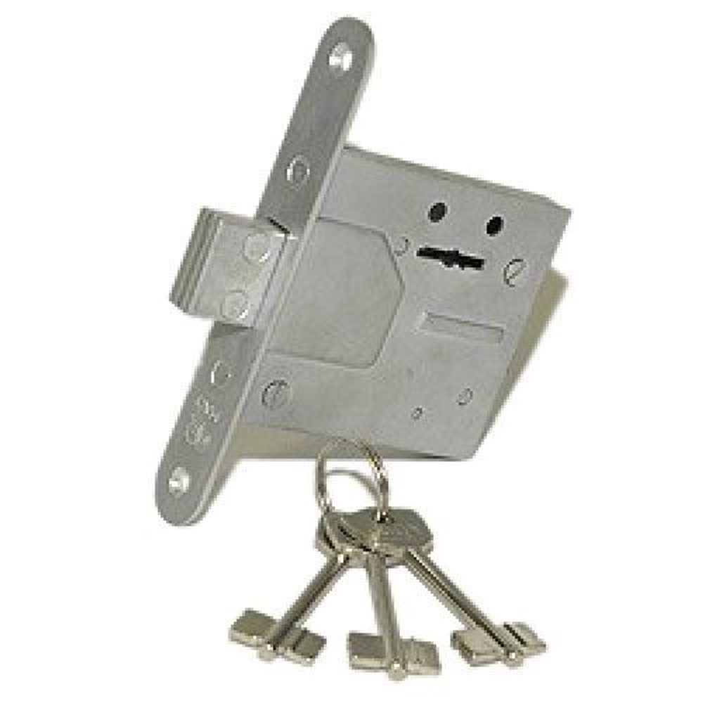 Замок врезной ПРОСАМ 79701 ЗВ8-8/03 (ригель) планка /700/