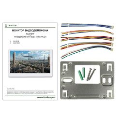 Монитор видеодомофона TANTOS Neo HD SE (белый) AHD/TVI/CVI, экран IPS 7"