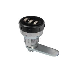 Замок мебельный кодовый 6017-20BL черный