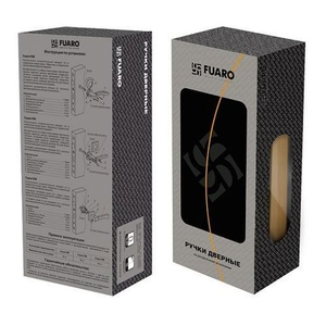 Ручка раздельная FUARO INTRO RM SG/GP-4 мат.золото/золото /23639/