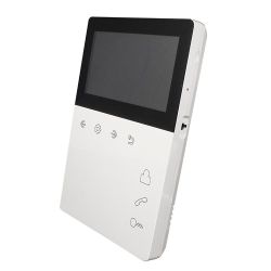 Монитор видеодомофона TANTOS Elly (белый) TFT LCD, экран 4,3"
