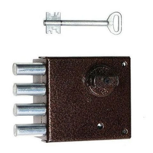 Замок накладной ГЮРАЛ ЗН4-1 пост. ключ правый